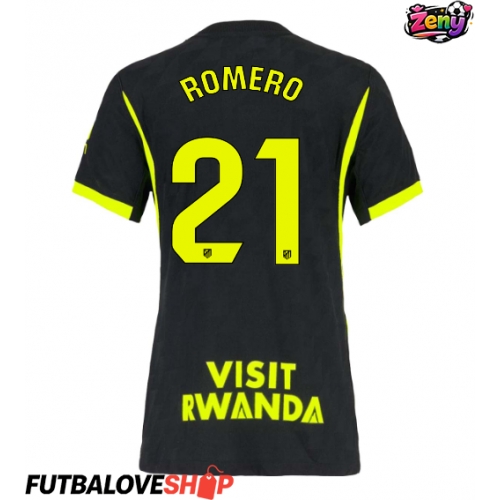 Dres Atletico Madrid Cristian Romero #21 Preč pre Ženy 2026-27 Krátky Rukáv